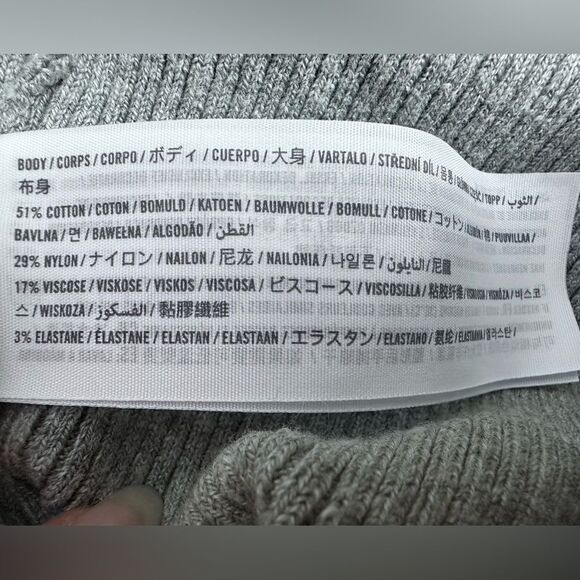 ABERCROMBIE AND FITCH Slim Henley Sweater‎ Tee, Size SMALL - Picture 14 of 16